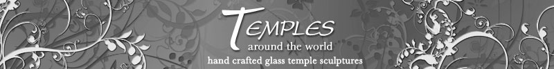 Temples Around the World -- LDS Glass Temple Sculptures